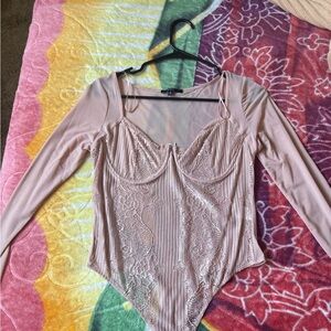 Sheer Lace Bodysuit